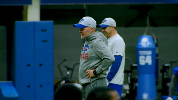 Bills practice scenes